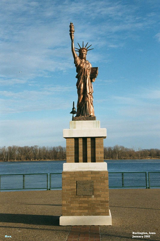 burl statue of liberty