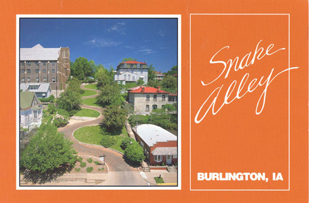 Snake alley postcard 3